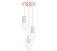Sollux Lighting Halo lampe suspendue 3x8 W blanc-beige SL.1720