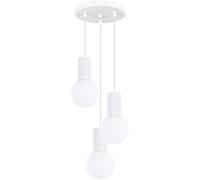 Sollux Lighting Halo lampe suspendue 3x8 W blanc SL.1710