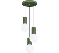 Sollux Lighting Halo lampe suspendue 3x8 W blanc-vert SL.1725