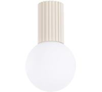 Sollux Lighting Halo plafonnier 1x8 W blanc-beige SL.1718