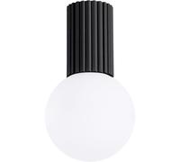 Sollux Lighting Halo plafonnier 1x8 W blanc-noir SL.1713
