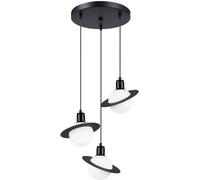 Sollux Lighting Hyperion lampe suspendue 3x8 W blanc-noir SL.1359
