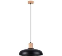 Sollux Lighting Indy lampe suspendue 1x15 W noir-bois SL.1324