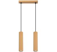 Sollux Lighting Karbon lampe suspendue 2x10 W doré SL.1555