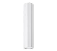 SOLLUX lighting KARBON Moderne Lampe de plafond - Luminaire Polyvalent en Aluminium - GU10, Max 10W LED, IP 20 - Ampoule Non Incluse - 1x Source de lumière - 6,5x6,5x30cm, Blanc