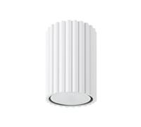 SOLLUX lighting KARBON Moderne Lampe de plafond - Luminaire Polyvalent en Aluminium - GU10, Max 10W LED, IP 20 - Ampoule Non Incluse - 1x Source de lumière - 6,5x6,5x10cm, Blanc