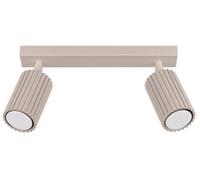 Sollux Lighting Karbon plafonnier 2x10 W gris SL.1763