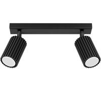 Sollux Lighting plafonnier Karbon SL.1580 1x10 W noir