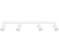 Plafonnier Aluminium Blanc GU10 4 Karbon Line