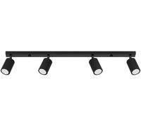 Sollux Lighting Karbon plafonnier 4x10 W noir SL.1584