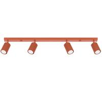 Sollux Lighting Karbon plafonnier 4x10 W rouge SL.1641
