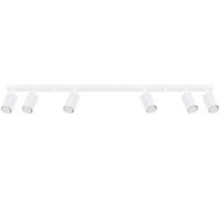 Plafonnier Aluminium Blanc GU10 6 Karbon