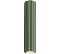 Plafonnier Aluminium Vert Olive GU10 1 Karbon 30