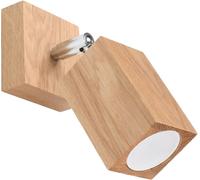 Applique Bois Chêne GU10 1 Keke