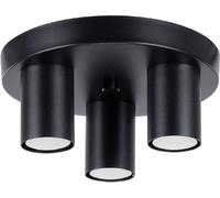 Sollux Lighting Lagos plafonnier 3x10 W noir SL.1466