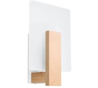 Sollux Lappo Applique Murale Flush Bois Naturel