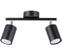 Sollux Lighting Lemmi plafonnier 2x40 W noir SL.1127
