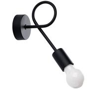 Sollux Lighting Levar applique murale 1x15 W noir SL.1454