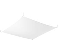 Plafonnier Tissu Blanc G13 2 Luna [EEK: F]