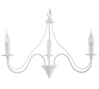 Suspension MINERWA 3 E14 LED Moderne Loft BOHO Vintage Design Couloir - Blanc