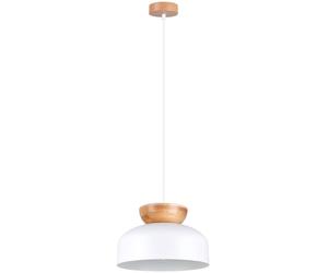 Sollux Lighting Marion lampe suspendue 1x15 W blanc-bois SL.1350