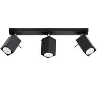 Sollux Lighting Merida plafonnier 3x40 W noir SL.0101