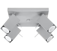 Sollux Lighting Merida plafonnier 4x40 W gris SL.0458