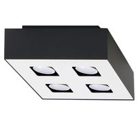 Sollux Lighting Mono plafonnier 4x40 W blanc-noir SL.0073