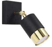 Sollux Lighting Nero applique murale 1x40 W noir-doré SL.1069