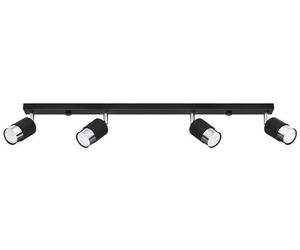 Sollux Lighting Nero plafonnier 4x40 W noir-chrome SL.1067