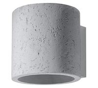 Sollux Lighting – Applique murale ORBIS – Béton moderne, G9 remplaçable – Gris