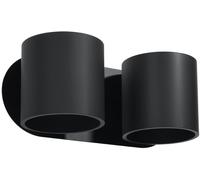 Sollux Lighting Orbis applique murale 2x40 W noir SL.0660