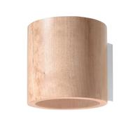 Applique Murale - ORBIS - Lampe Murale Moderne - Bois Naturel - Design Boho - 1 Ampoule G9