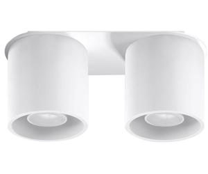 Sollux Lighting Orbis plafonnier 2x40 W blanc SL.0056