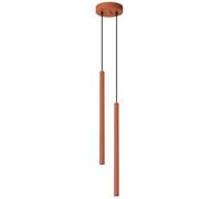 Sollux Lighting Pastelo lampe suspendue 2x8 W rouge SL.1525