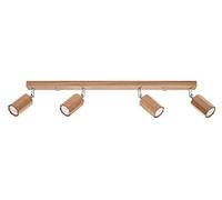 Sollux Lighting Zeke plafonnier 4x40 W bois SL.1031