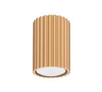 Plafonnier Aluminium Doré GU10 1 Karbon 10