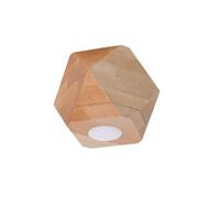 Sollux Lighting Woody plafonnier 1x40 W bois SL.1009