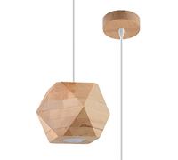 Sollux Lighting Lampe suspendue Woody SL.1011 1x40 W bois