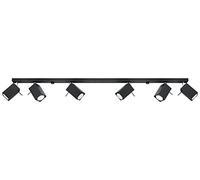 Plafonnier MERIDA 6L GU10 LED Lampe Murale Moderne LOFT Design Spot - Noir