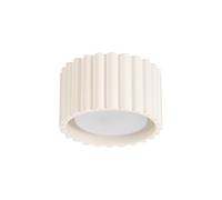 SOLLUX lighting Plafonnier - Spot de plafond en aluminium - 1 flamme - Ampoule LED - Beige Aura
