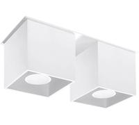 Sollux Lighting Quad 2 plafonnier 2x40 W blanc SL.0065