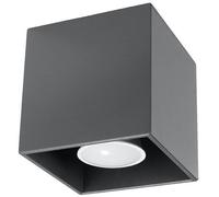 Sollux Lighting Quad plafonnier 1x40 W anthracite SL.0567