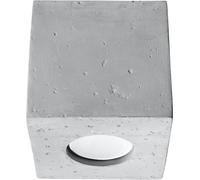 Sollux Lighting Quad plafonnier 1x6 W gris SL.0489