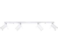 Sollux Lighting Plafonnier Ring 4L LED – design loft pour Chambre/Salon/Escalier/Couloir – Blanc