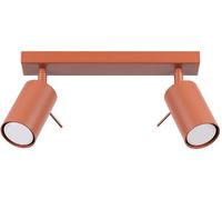 Sollux Lighting Ring plafonnier 2x10 W rouge SL.1507