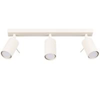 Sollux Lighting Plafonnier RING moderne Beige GU10 3 sources 6x45x17 cm ampoule non incluse