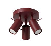 Sollux Lighting Ring plafonnier 3x10 W bordeaux SL.2162