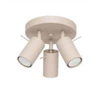 Sollux Lighting Ring plafonnier 3x10 W gris SL.2156