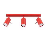 Sollux Lighting Ring plafonnier 3x10 W rouge SL.2191